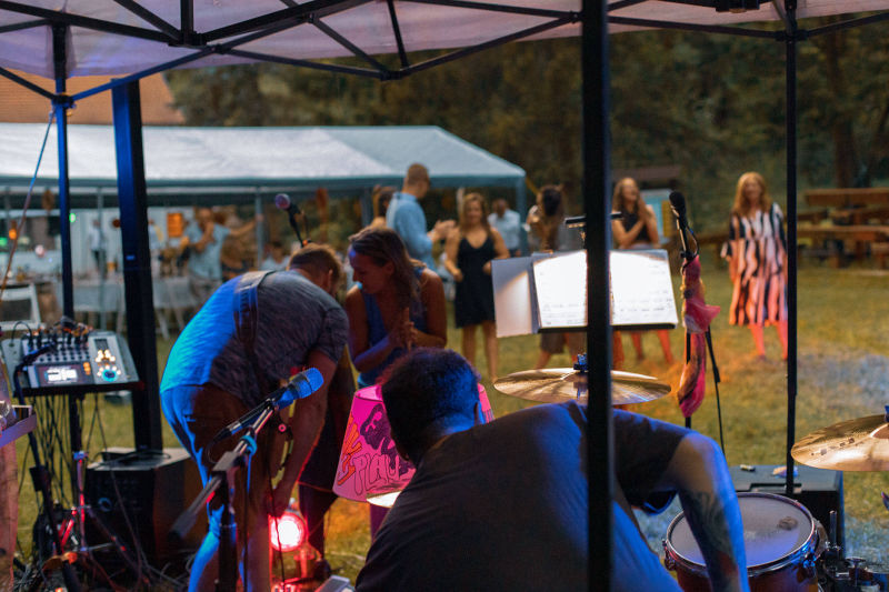 Kapela Blue Caravan - Svatba Opárenský mlýn